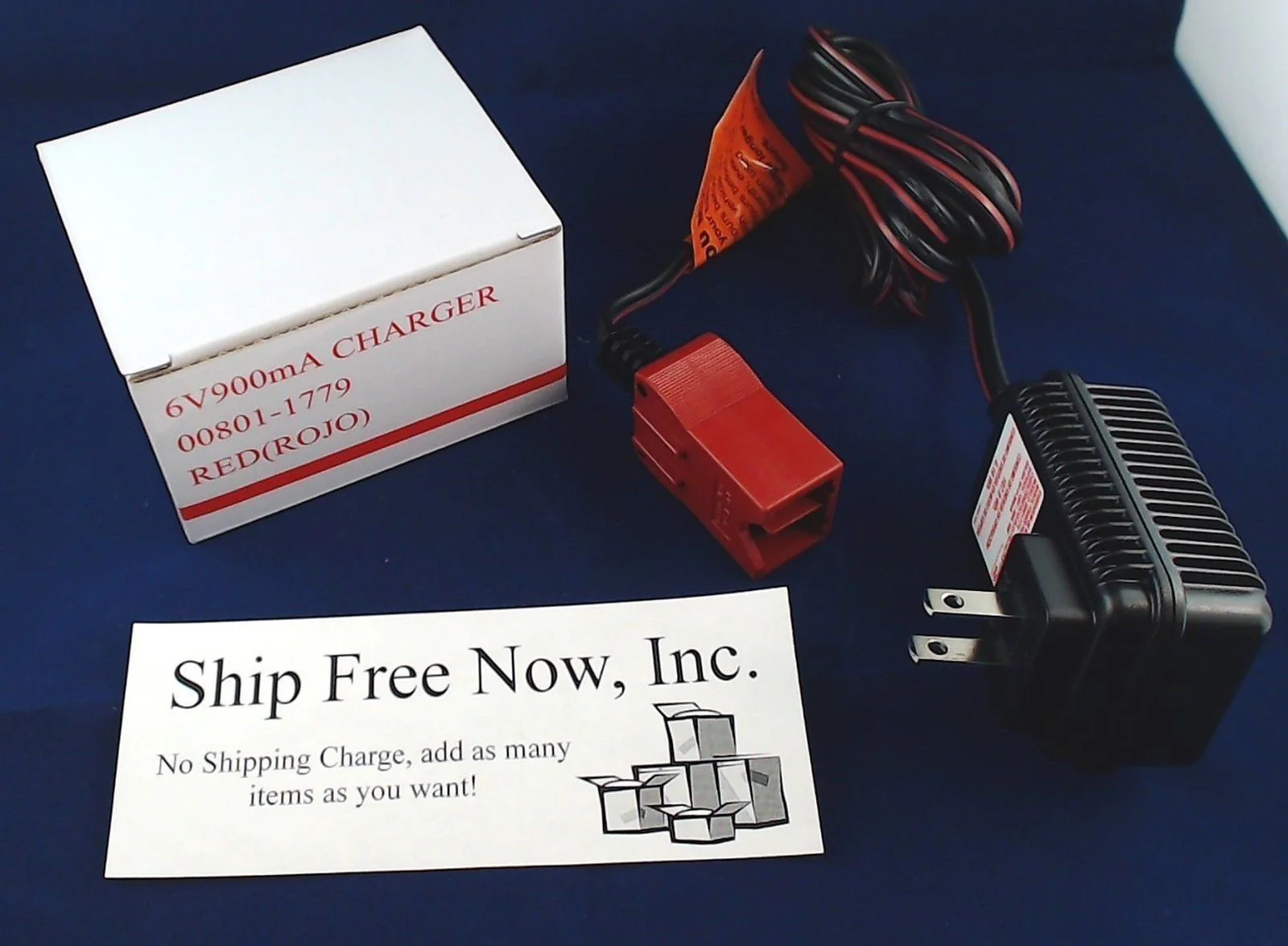 6V Red Power Wheels Ride-On with Battery and Charger