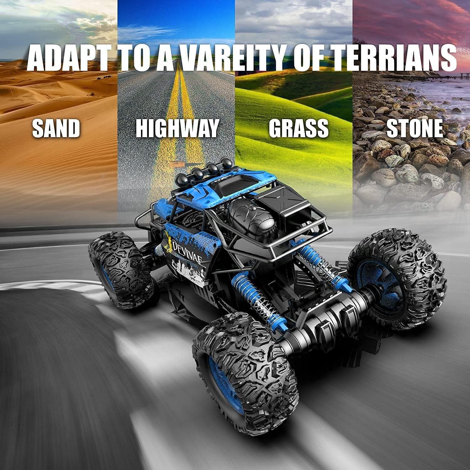 1:12 Scale Large 4WD Remote Control Car for Kids with Lifting Function - Image 8