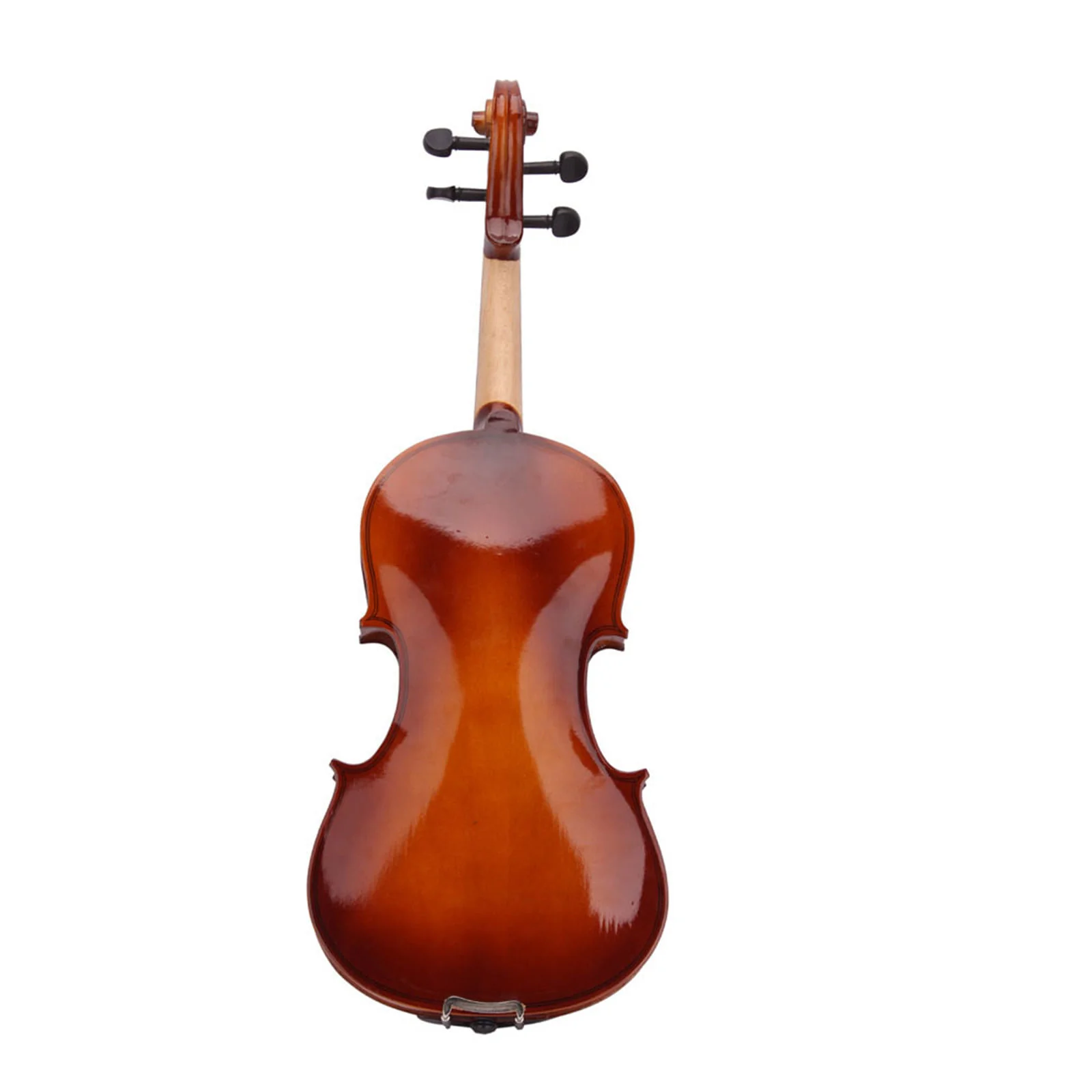 1/4 Size Beginner Violin Set Natural Solid Wood with Bow Rosin and Case - Image 12