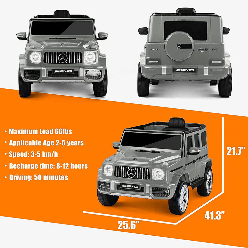 1:4 Mercedes-Benz AMG G63 Electric Ride-On Car for Kids - New Release! - Image 12