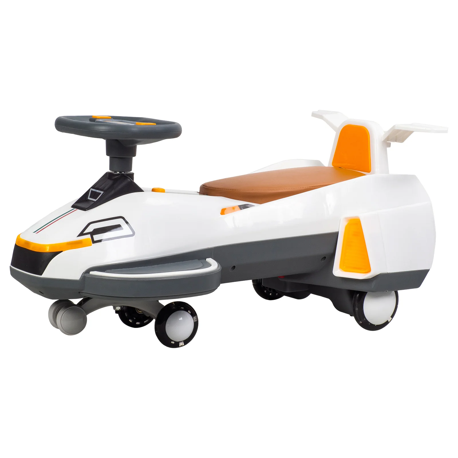 Electric Twist Car for Kids 1-6 Years with Lights, Music, Helmet, and Anti-Roll Safety Features - Image 4