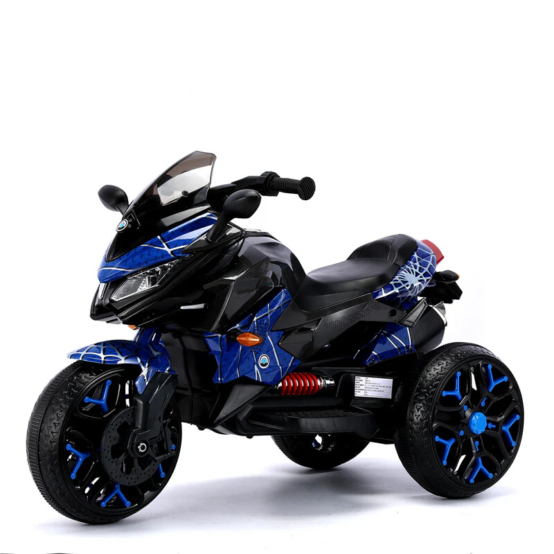 12V Electric 3-Wheel Ride-On Motorcycle for Kids Ages 3-6 with Adjustable Speed 1.8-3.2 MPH - Image 4