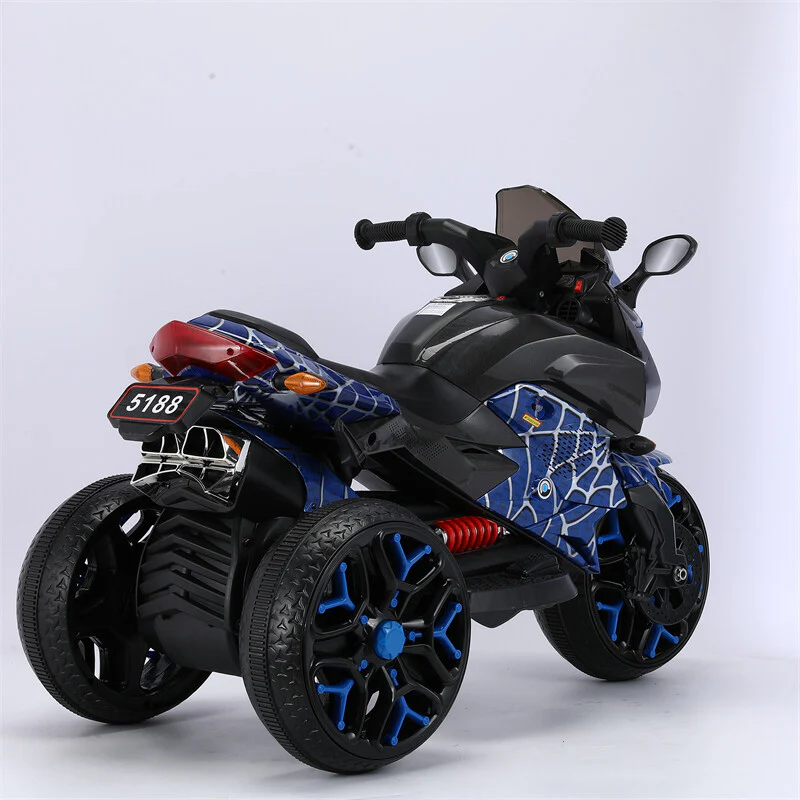 12V Electric 3-Wheel Ride-On Motorcycle for Kids Ages 3-6 with Adjustable Speed 1.8-3.2 MPH - Image 8