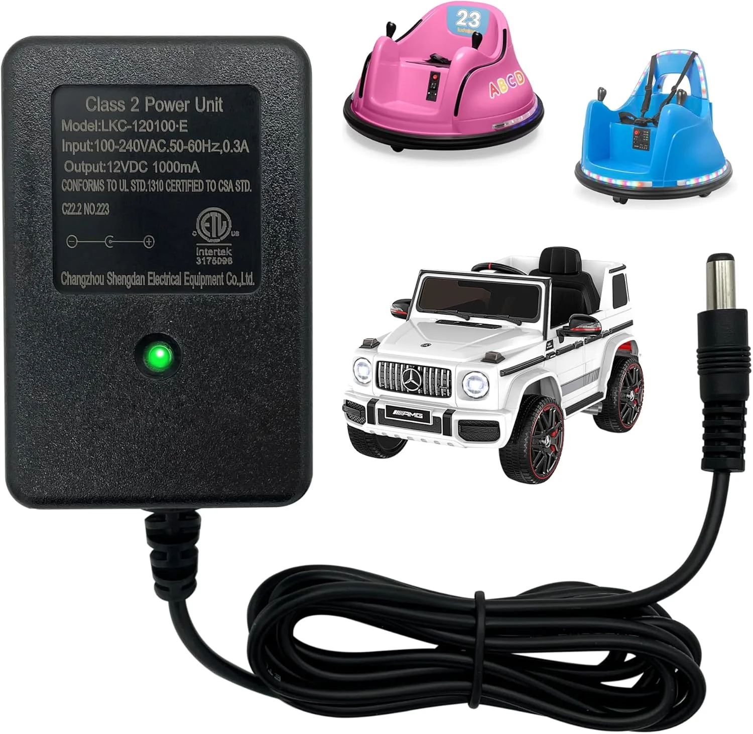 Cargador universal 12V para coche eléctrico con indicador de carga - Image 11