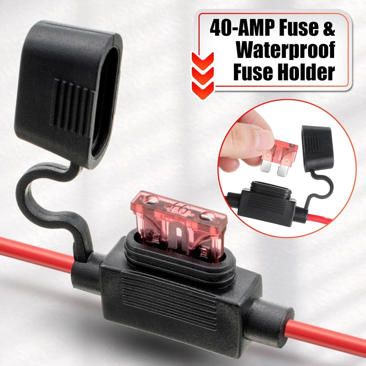 12 AWG Wire Harness Connector Replacement Compatible with Peg Perego 12V Systems Pack - Image 3