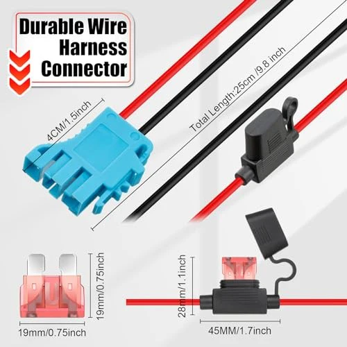 12-Pack 12 AWG Wire Harness Connectors Replacement Compatible with Peg Perego - Image 6