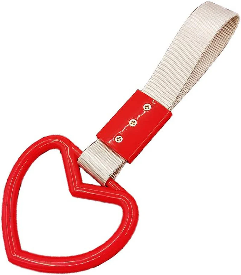 PC Heart JDM Tsurikawa Hanging Ring Hand Strap for Subway Train Bus Drift - Image 6