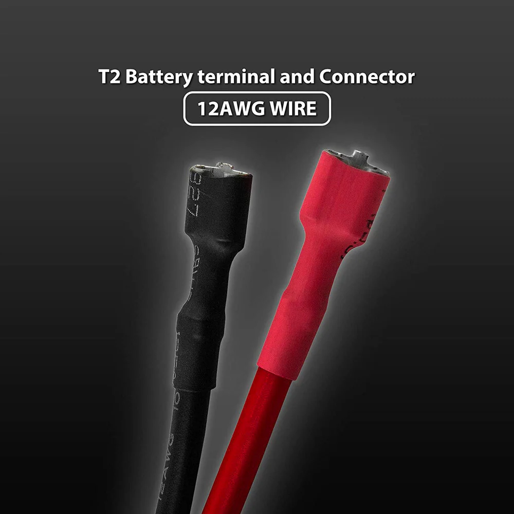 12 AWG Wire Harness Connector for 12-Volt SLA Battery - 1 Piece - Image 2