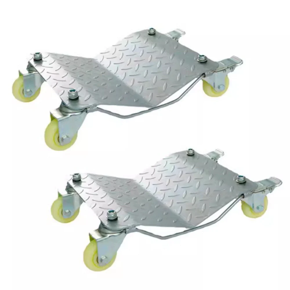 1-Piece Car Tire Trolley with 4 Casters Vehicle and Motorcycle Lift Tool - Image 7