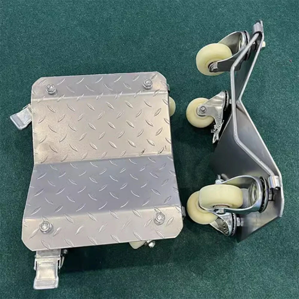 1-Piece Car Tire Trolley with 4 Casters Vehicle and Motorcycle Lift Tool Car Lifter - Image 8