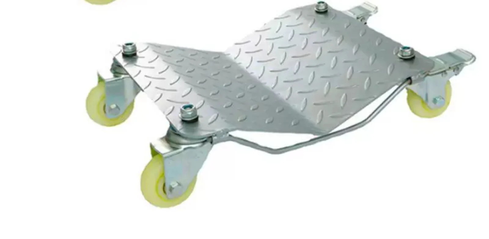 Vehicle and Motorcycle Tire Trolley with 4 Casters and Car Lift Tool - Image 3
