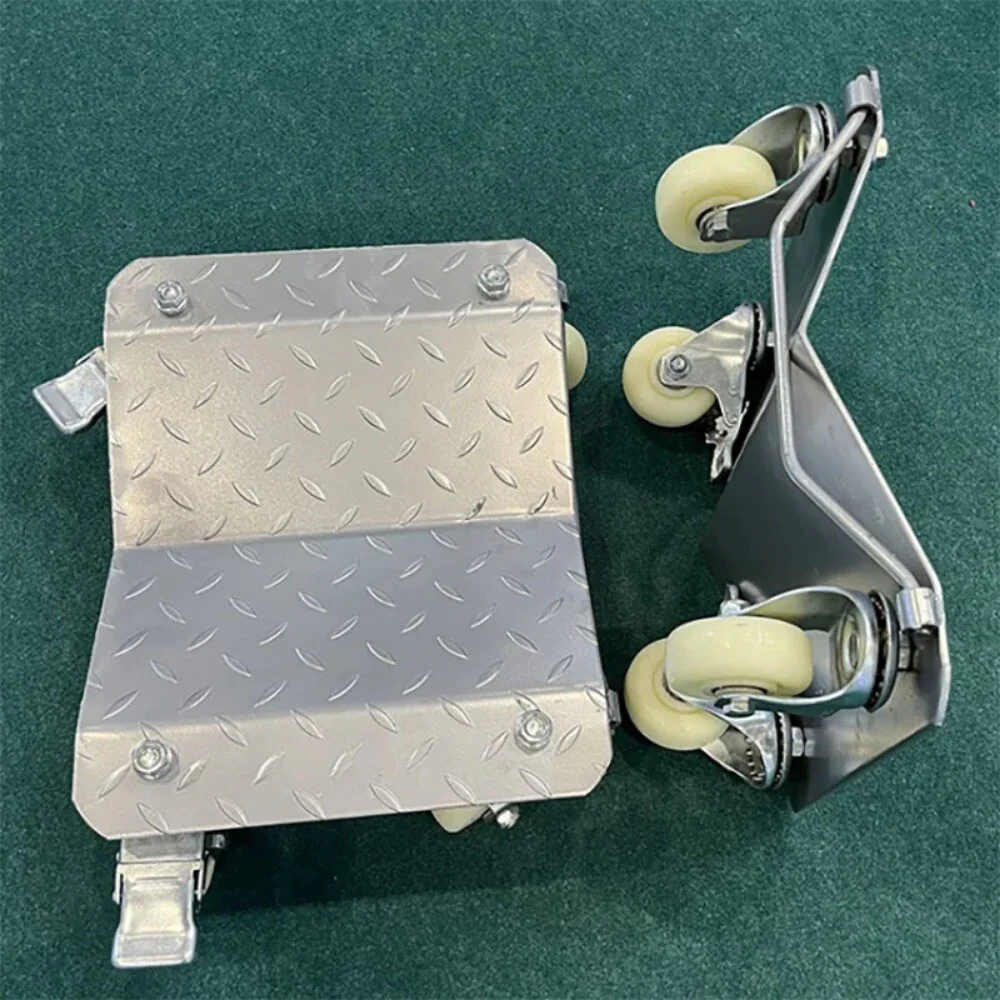 1-Piece Car Tire Trolley with 4 Casters Vehicle Motorcycle Lift Tool - Image 4