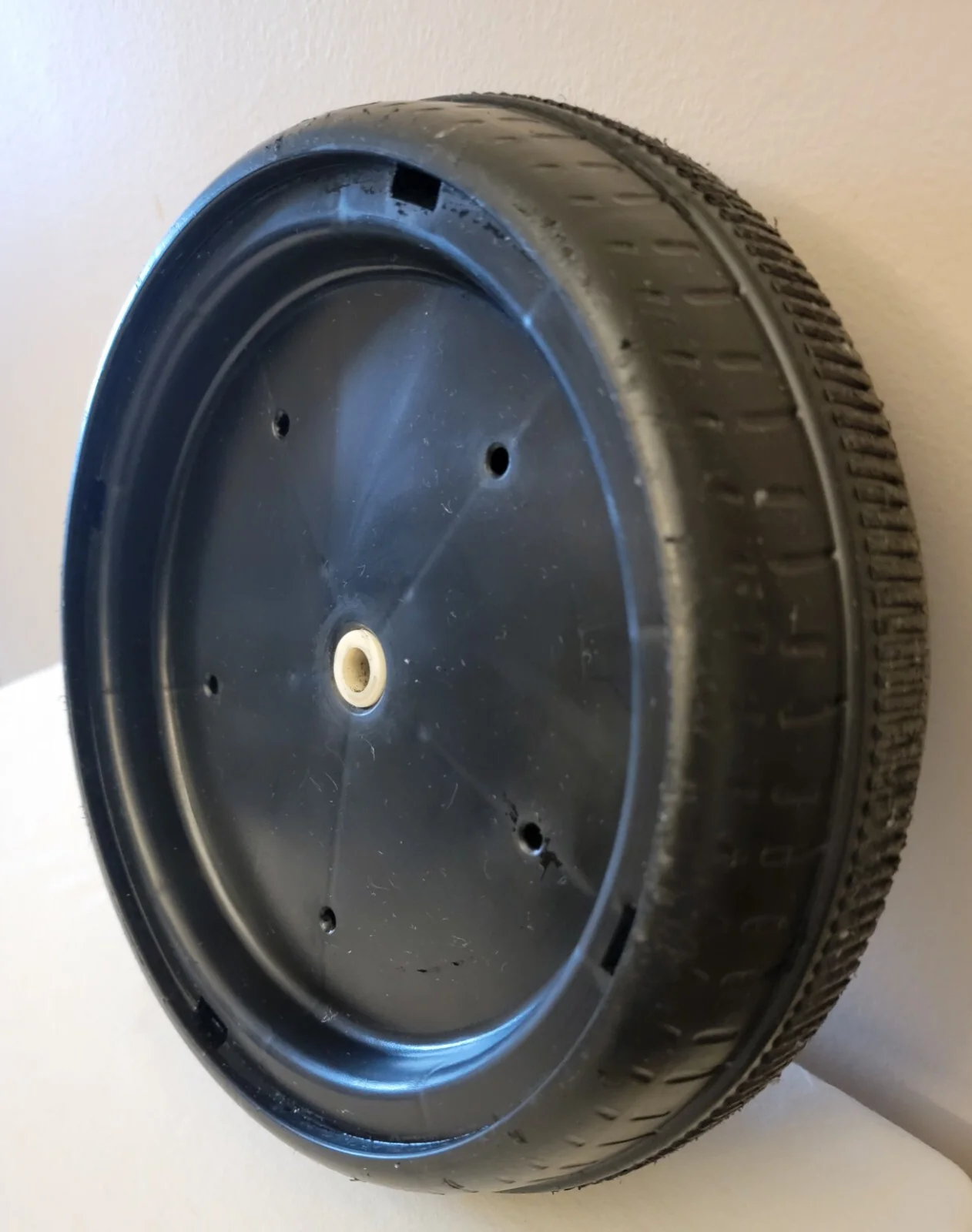 10-Inch Front Wheel Replacement for Red 6V Ford Mustang GT Ride-On Vehicle - Image 3