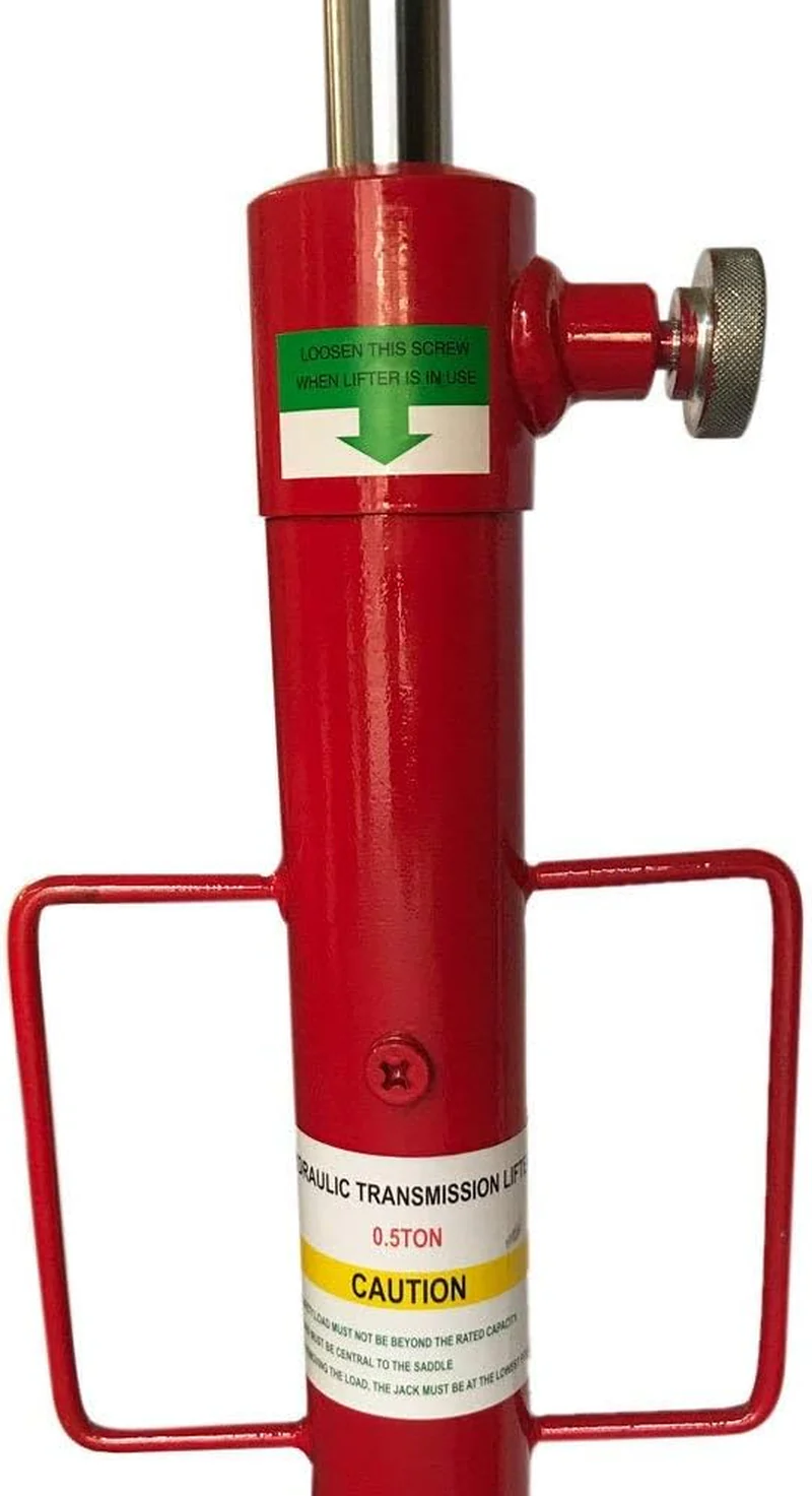1100 Lb Capacity Foot-Operated Transmission Jack for Car Compatibility - Image 3