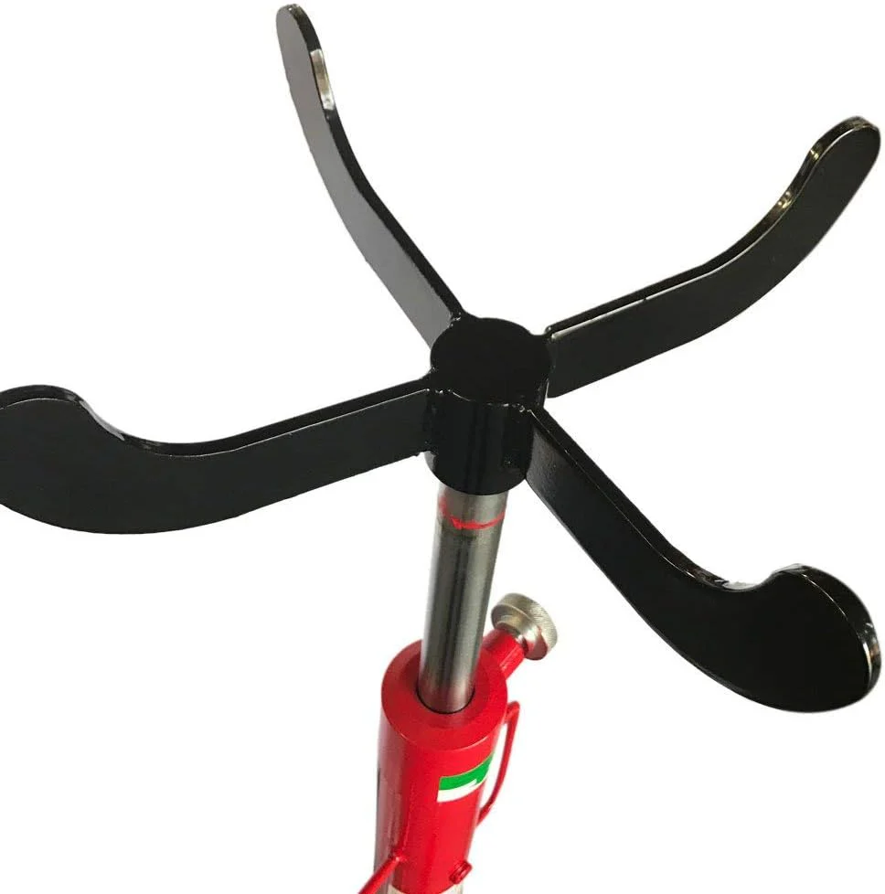 1100 Lb Capacity Foot-Operated Transmission Jack for Car Compatibility - Image 4