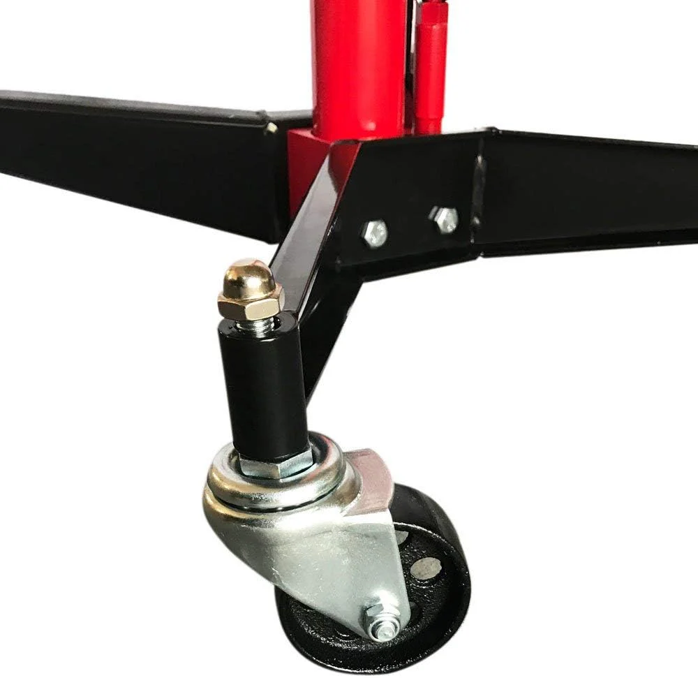 1100 Lb Capacity Foot-Operated Transmission Jack for Car Compatibility - Image 5