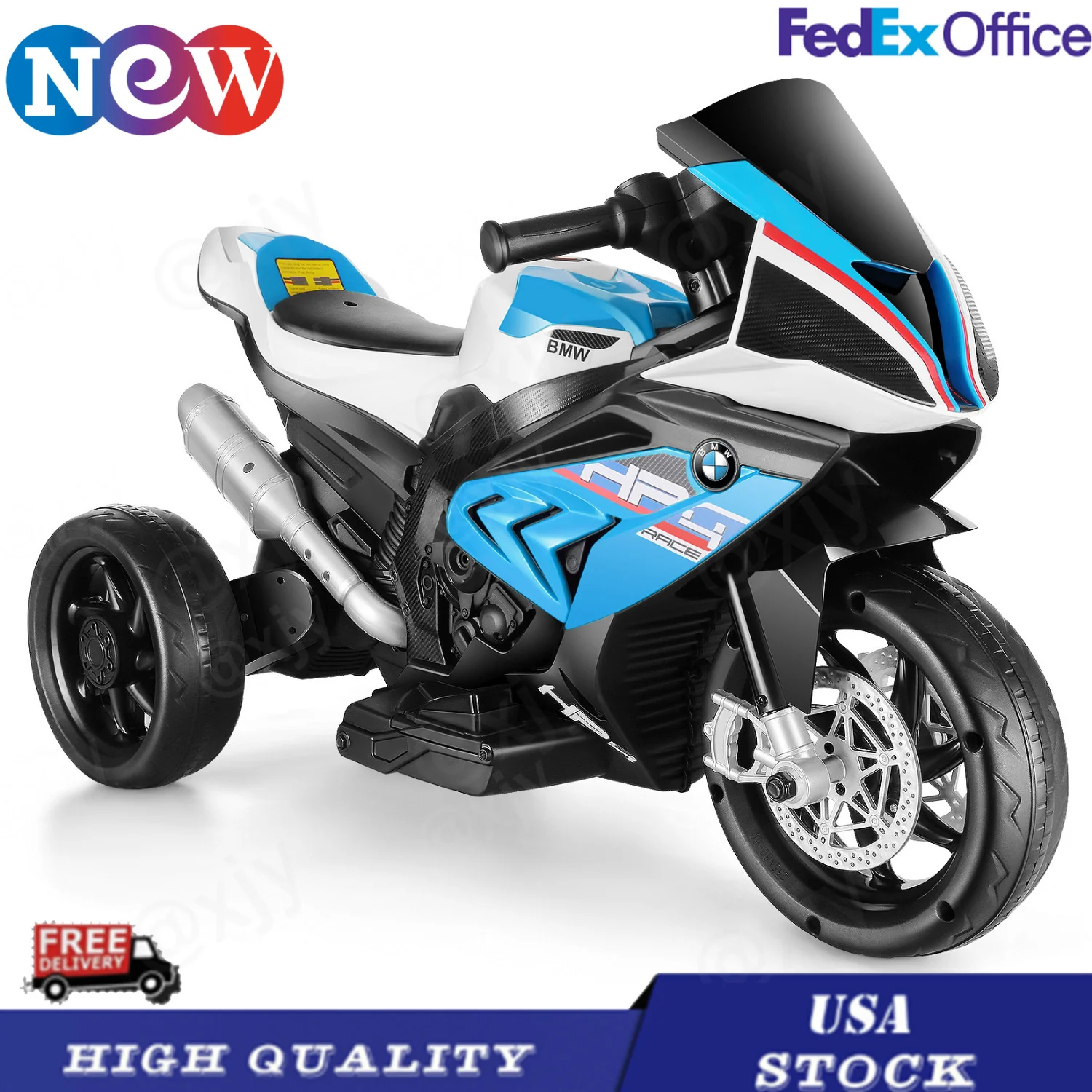 12/24V Large Electric Ride-On Truck and Motorcycle for Kids - Image 15