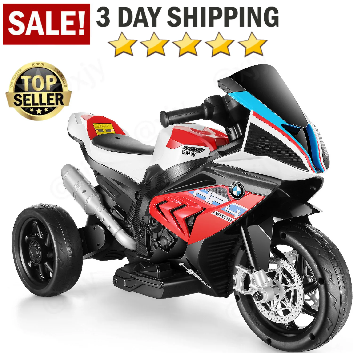 12/24V Large Electric Ride-On Truck and Motorcycle for Kids - Image 17