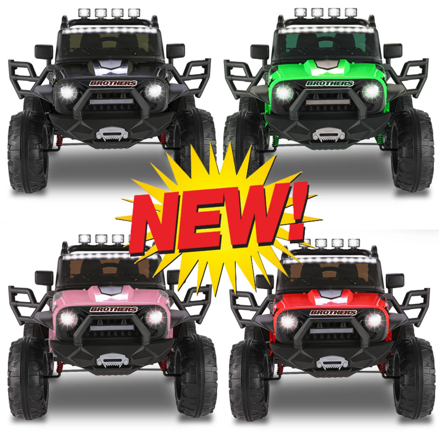 12/24V Large Electric Ride-On Truck and Motorcycle for Kids - Image 18