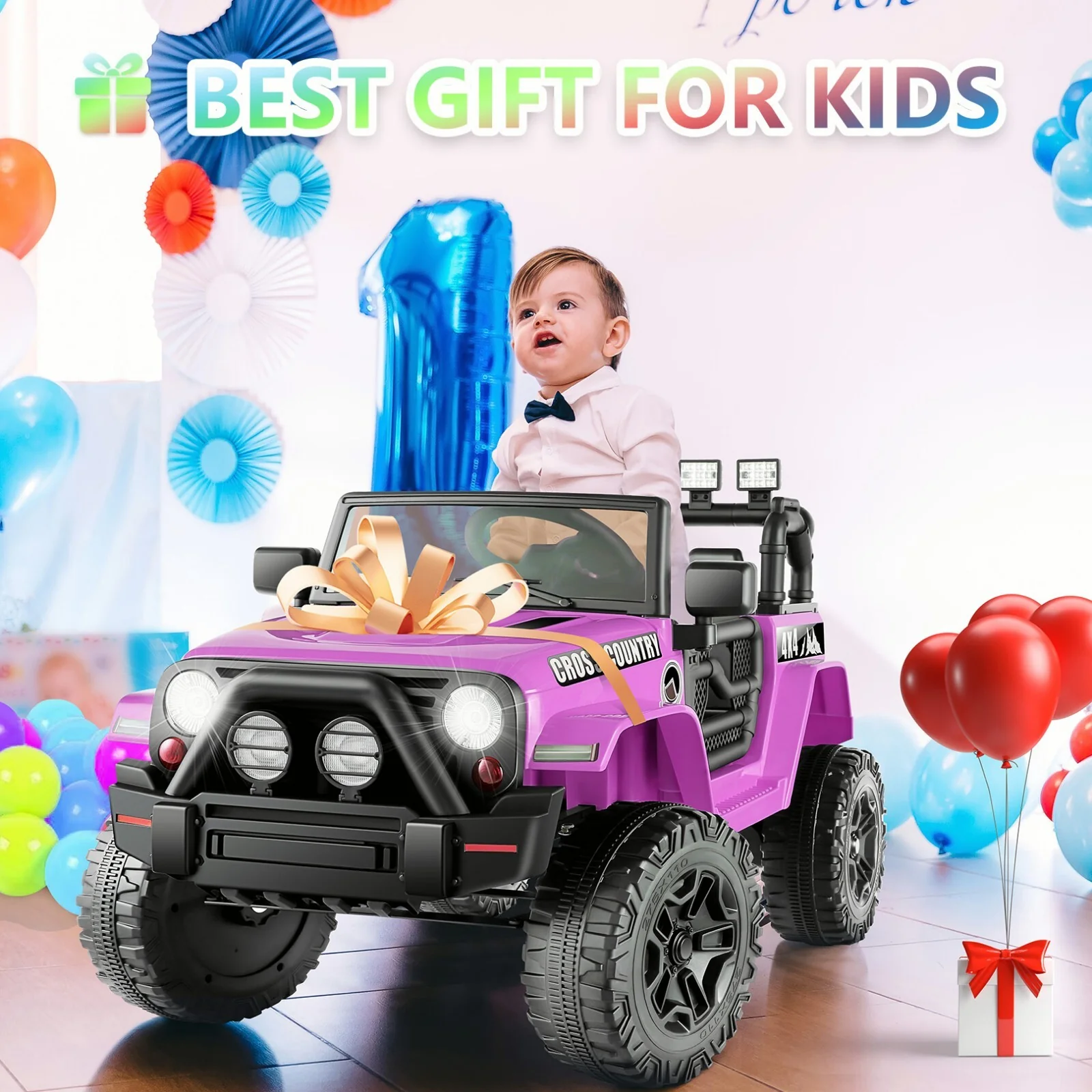 12/24V Large Electric Ride-On Truck and Motorcycle for Kids - Image 43