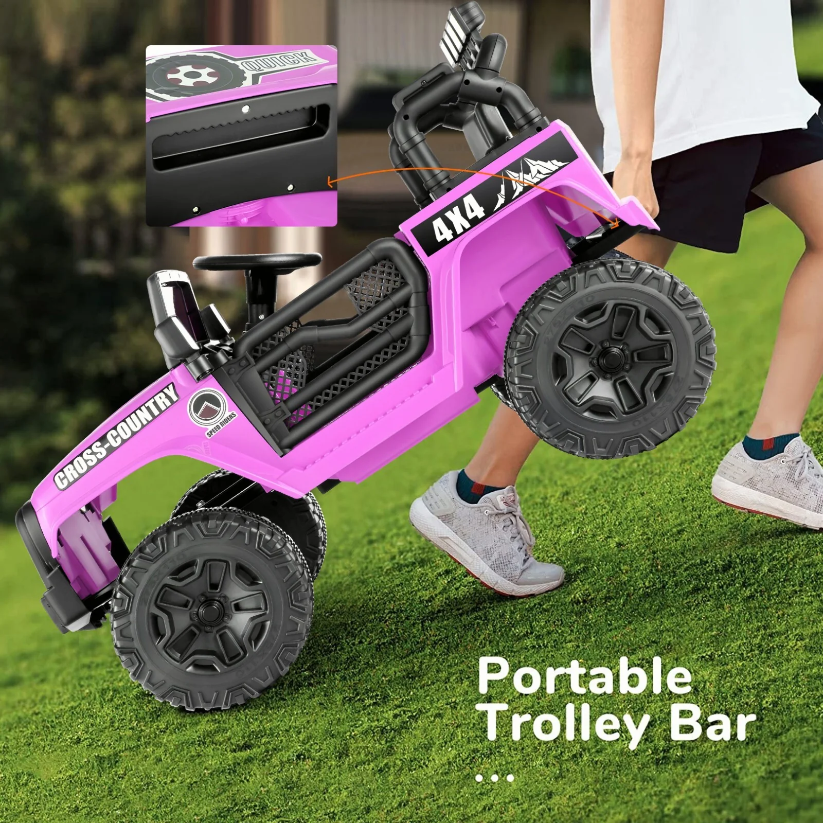 12V/24V Large Electric Ride-On Truck and Motorcycle for Kids Toy Gift - Image 41