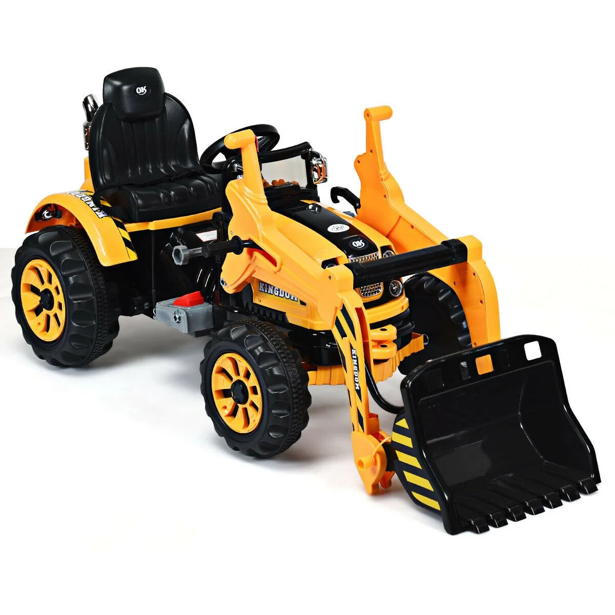 12V Electric Yellow Ride-On Dumper Truck for Kids - Image 2
