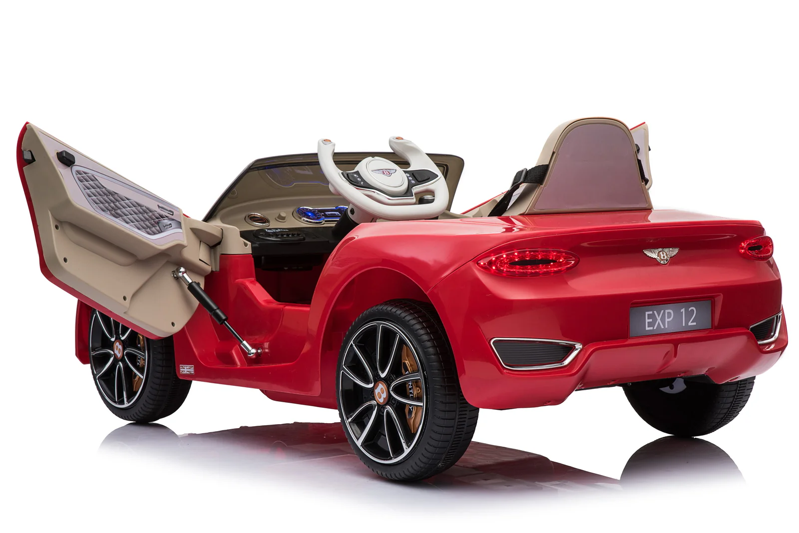 12V Powered Bentley Ride-On Car with Parent Remote Control - Image 5