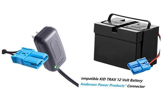 12 Volt Battery Charger for Kids Trax Ride-On Car with Large Capacity