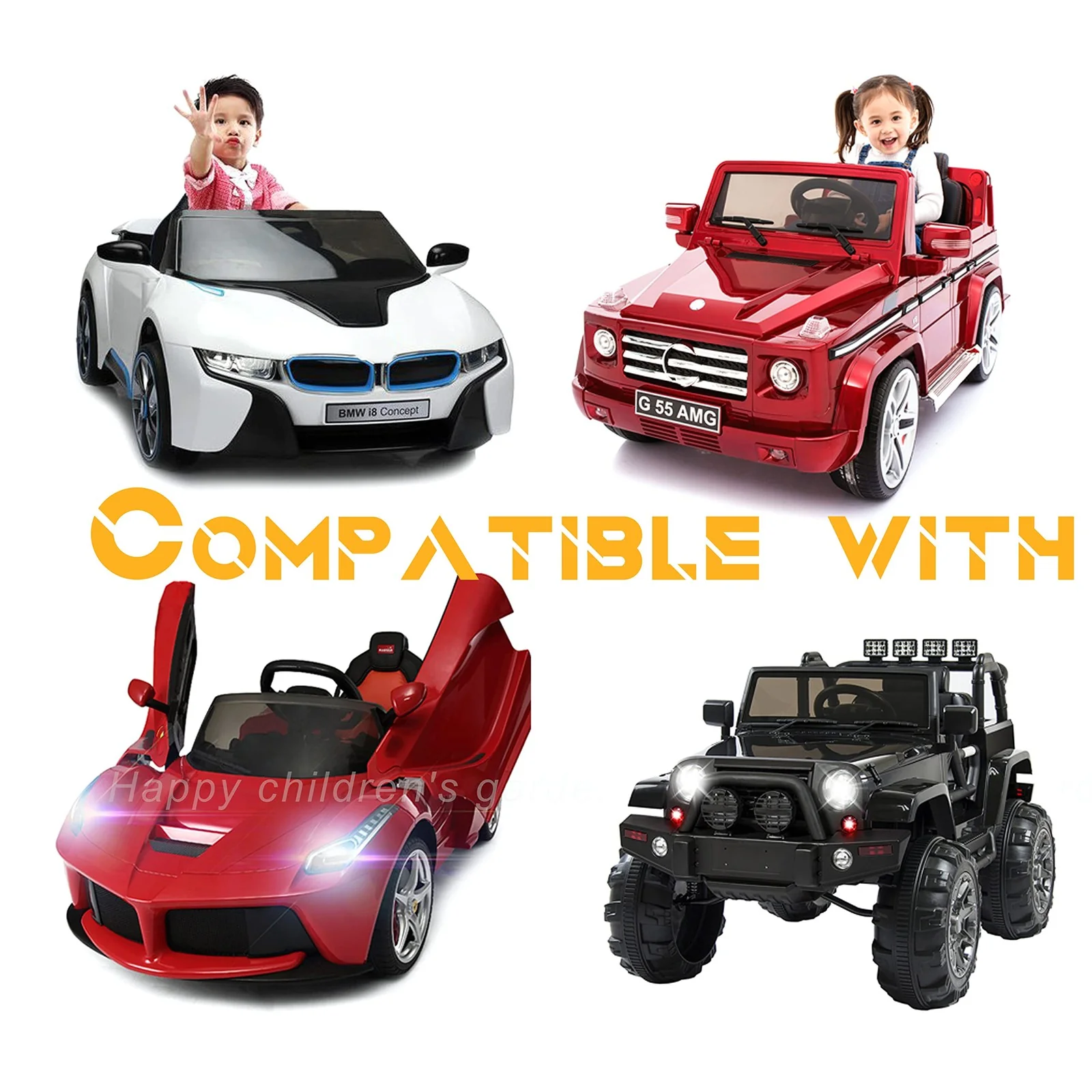 12V Universal Battery Charger for Children's Ride-On Vehicles - Image 8