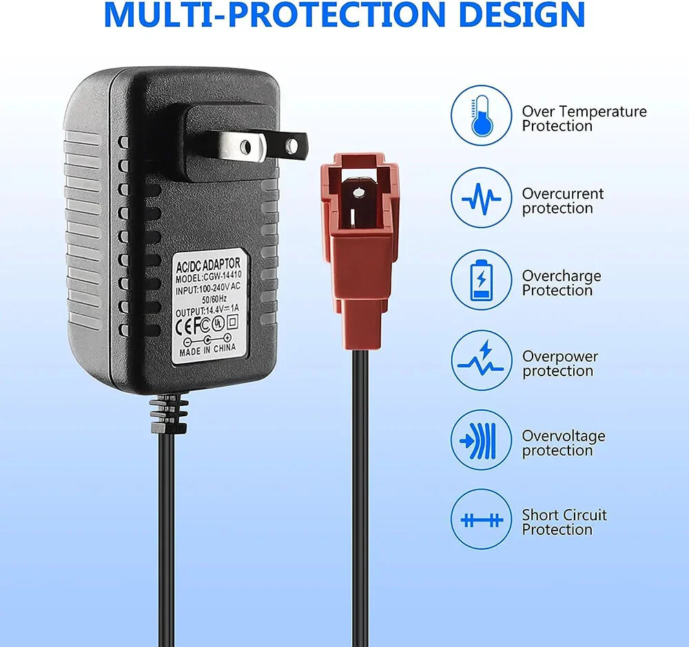12 Volt 1A Battery Charger for Kids Electric Ride-On Cars and Toys - Image 23