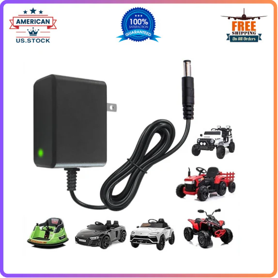 12 Volt Battery Charger for Kids Ride-On Toys and Cars