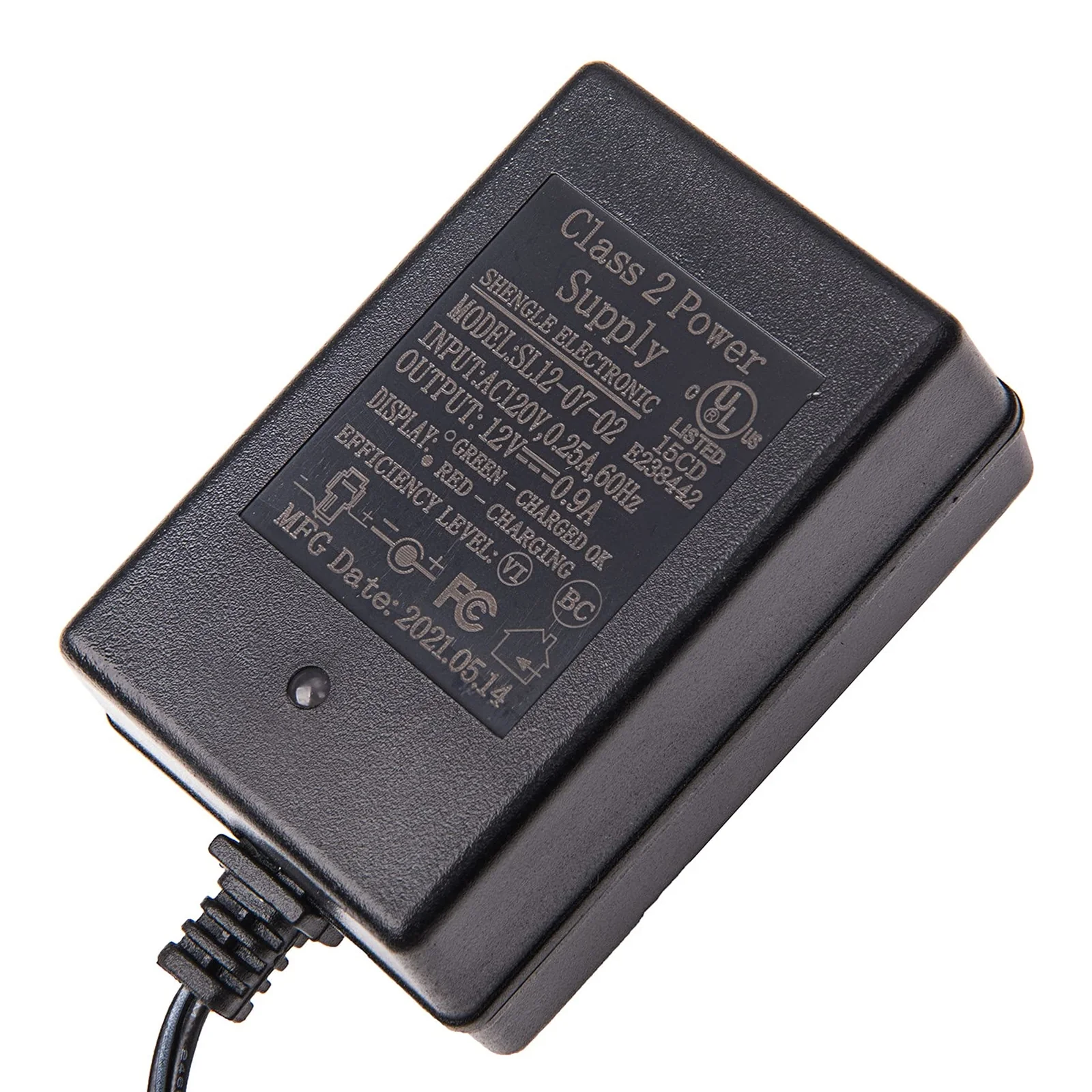 12 Volt 0.9A Battery Charger for Kids Electric Ride-On Car Toys - Image 2