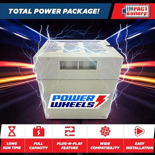 12 Volt Replacement Battery for Power Wheels Toys - Image 3