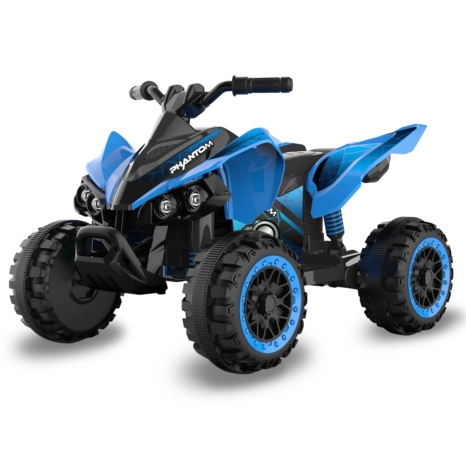 Volt Blue Phantom Battery-Powered ATV Ride-On for Boys and Girls - Image 13