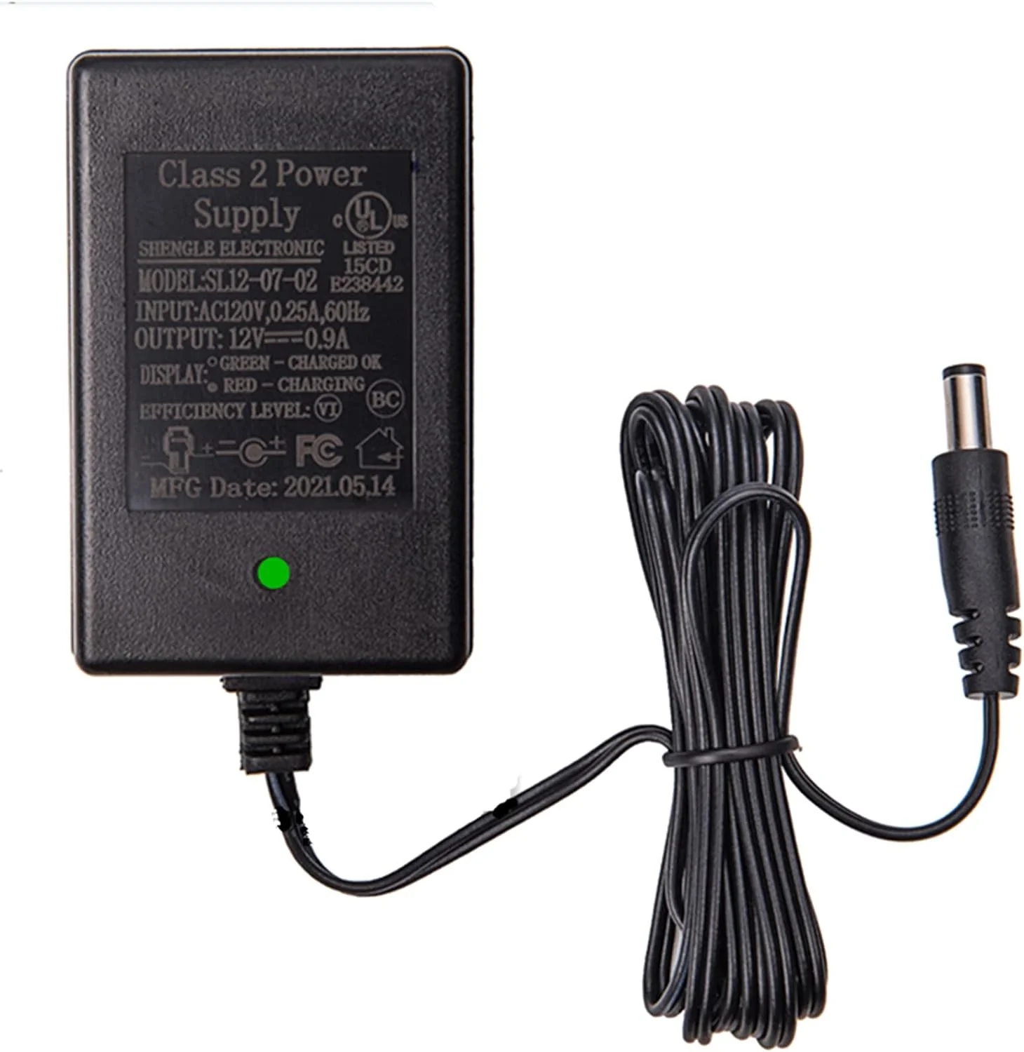 12V 0.9A Charger for Kids' Powered Ride-On Cars – Compatible with Various Models
