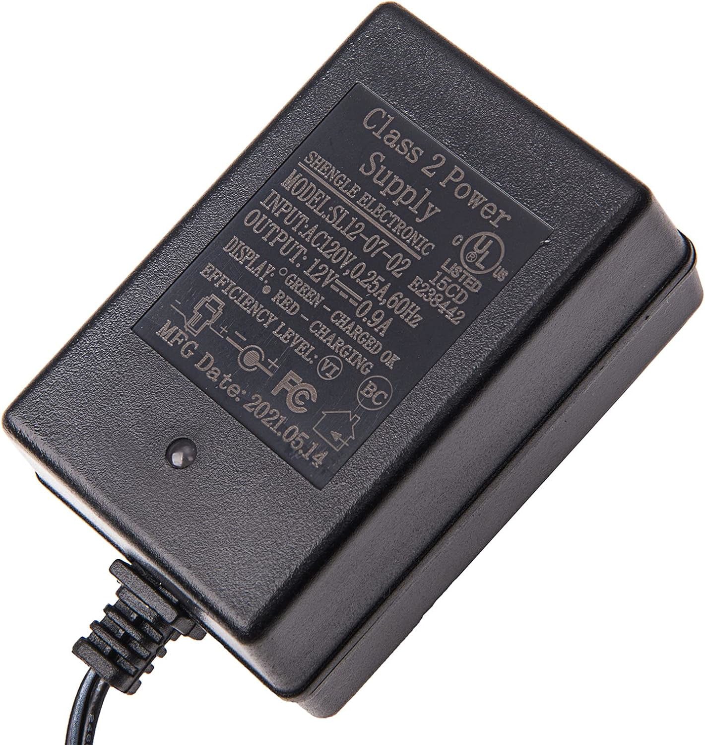 12V 0.9A Charger for Kids' Powered Ride-On Cars – Compatible with Various Models - Image 2