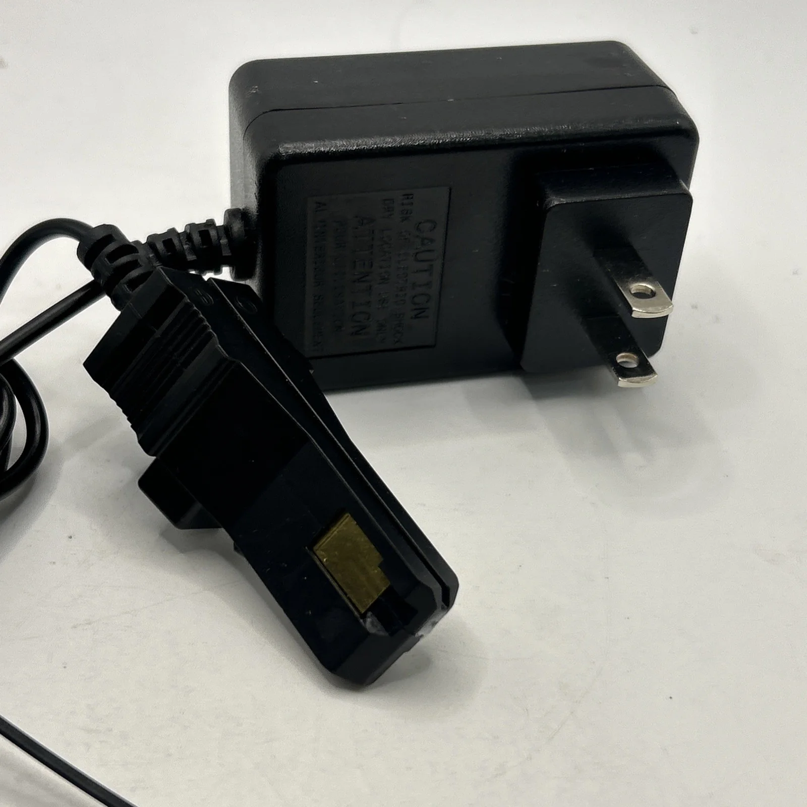 12-Volt Charger and Replacement Battery Pack for Power Wheels with Gray and Orange Top Batteries