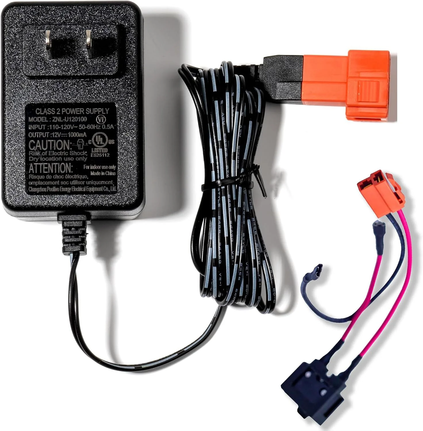 12V Charger for Electric Ride-On Toys with Battery Connection - Image 11