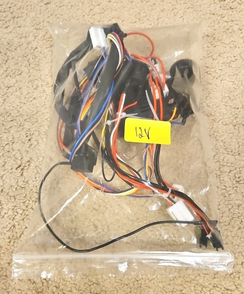 12 Volt High Power DIY Modified Electric Wheel with Wires for Children's Car - Image 4
