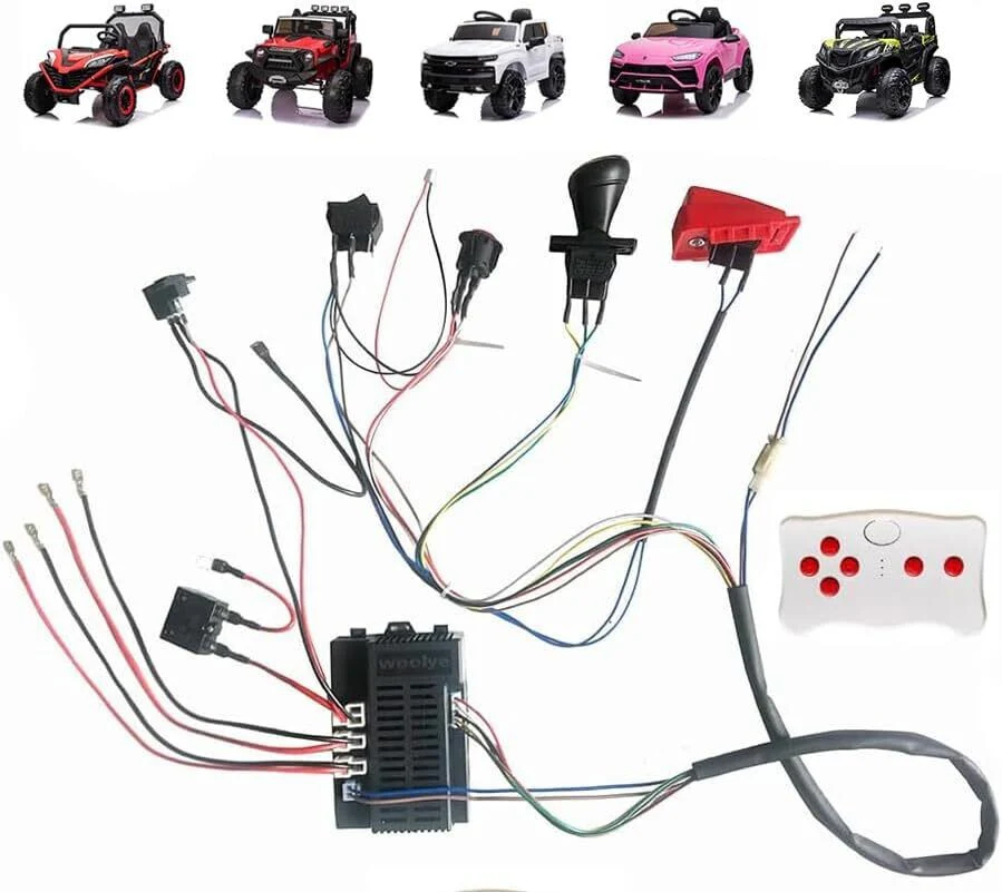 12 Volt High-Power DIY Electric Wheel with Modified Wires for Children - Image 10