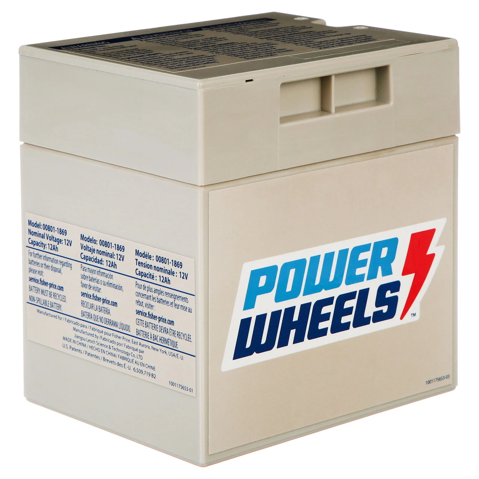 12-Volt Rechargeable Battery for Power Wheels - Long-Lasting Replacement - Image 4