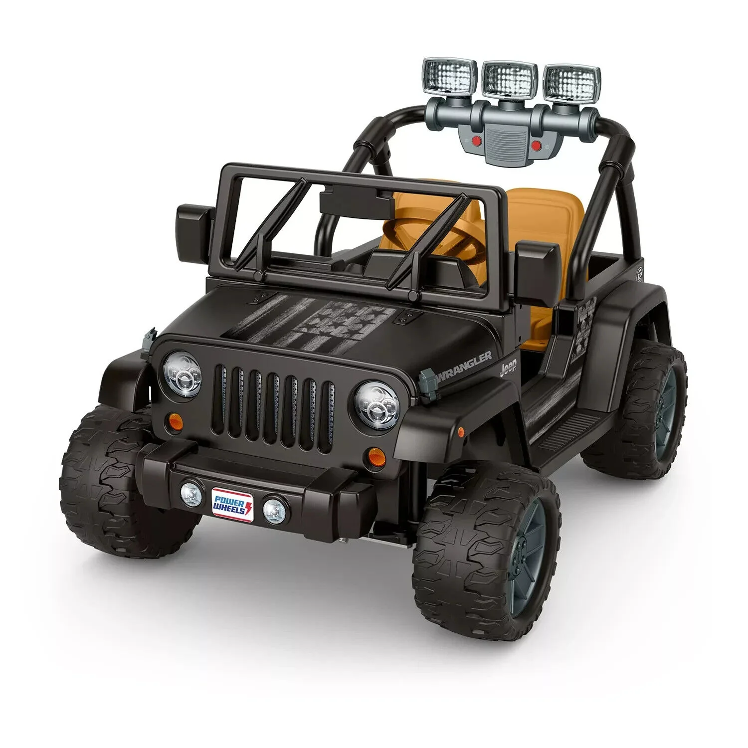 12-Volt Ride-On Jeep Wrangler with 2 Speed Options: Reaching Up to 5 mph - Image 5