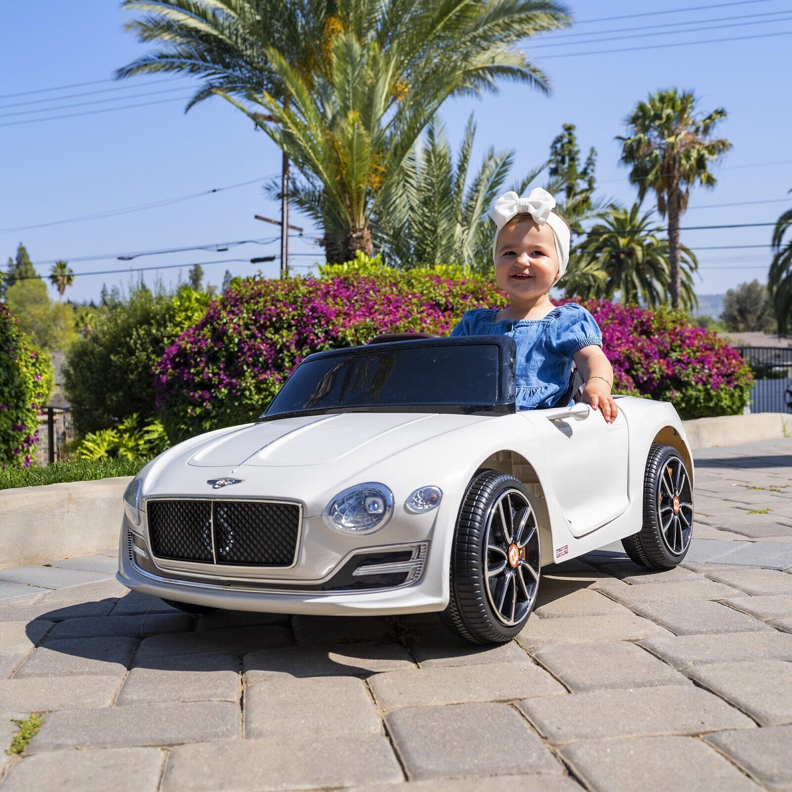 12V 2.4G Bentley Style Kids Electric Ride On Car with Remote Control - Image 8