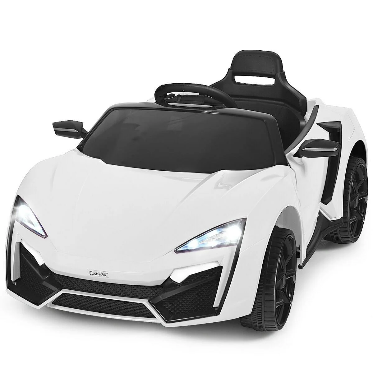 12V 2.4G RC Electric Vehicle with Lights and Music, Color: Music