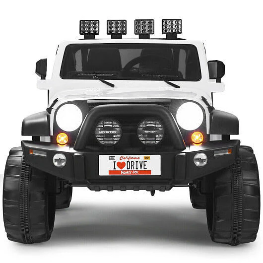 12V 2-Seater Ride-On Truck with Remote Control, Storage Compartment, and Music - Image 6