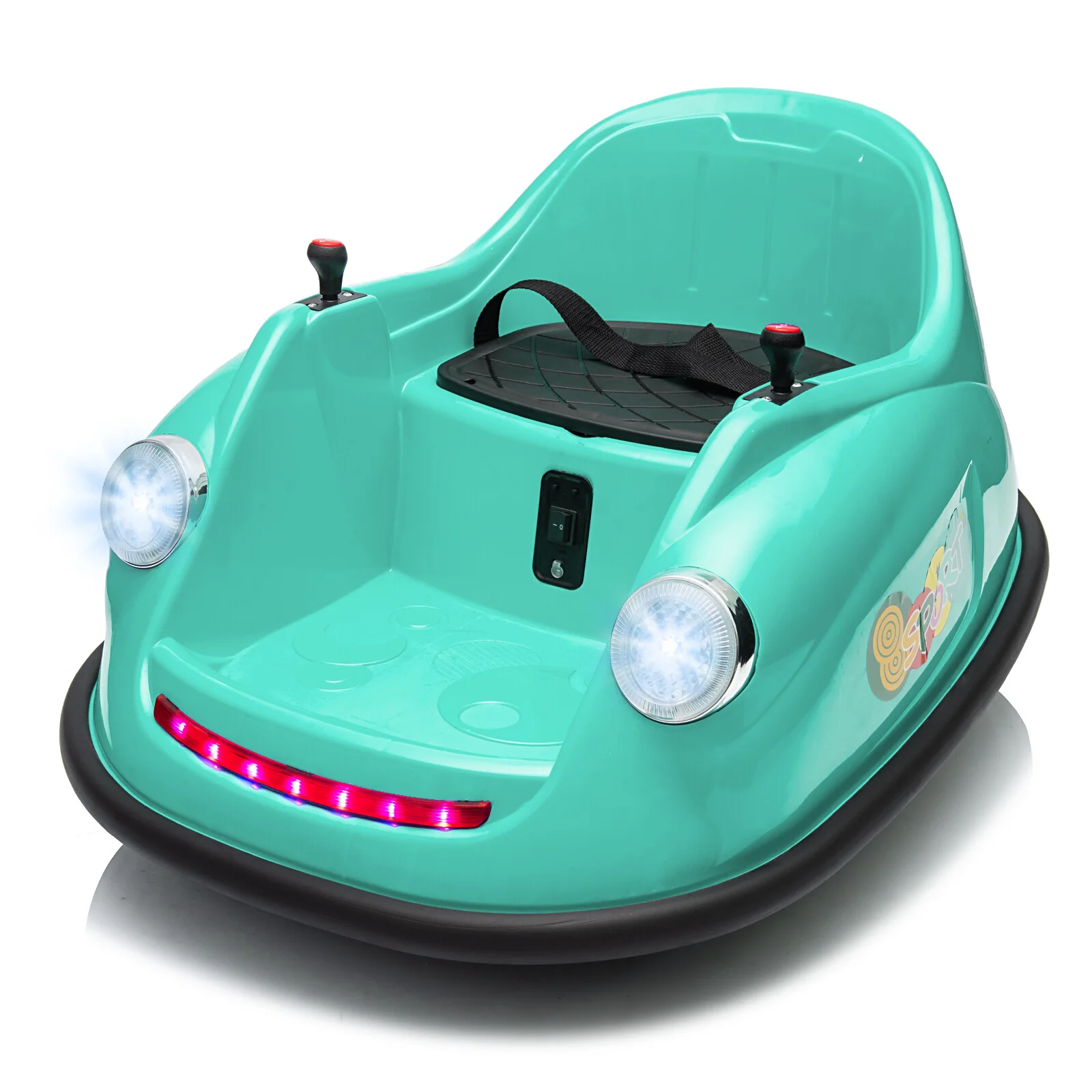 12V Electric Ride-On Bumper Car for Kids with 2 Speeds and 360° Rotation - Image 14