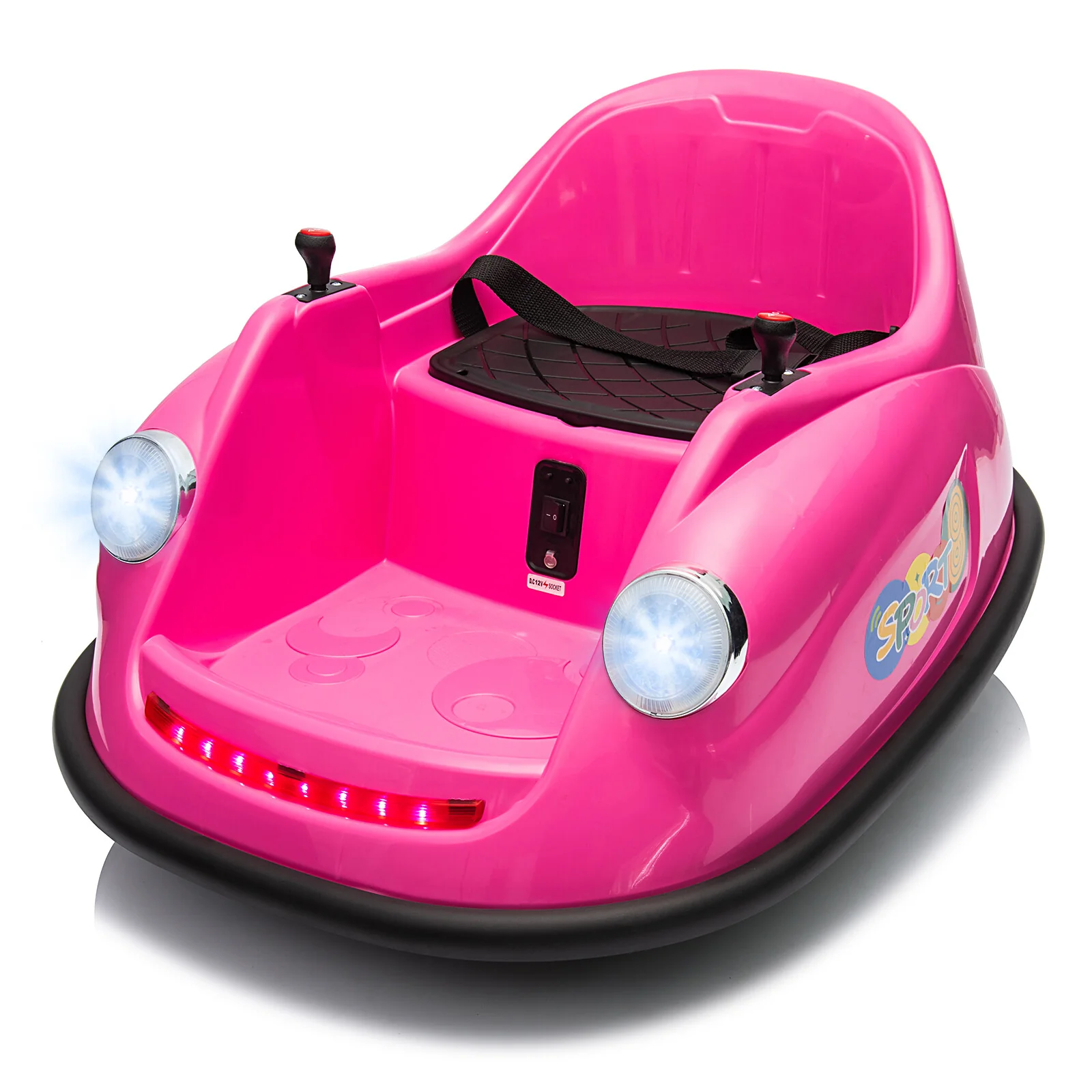 12V Electric Ride-On Bumper Car for Kids with 2 Speeds and 360° Rotation - Image 20
