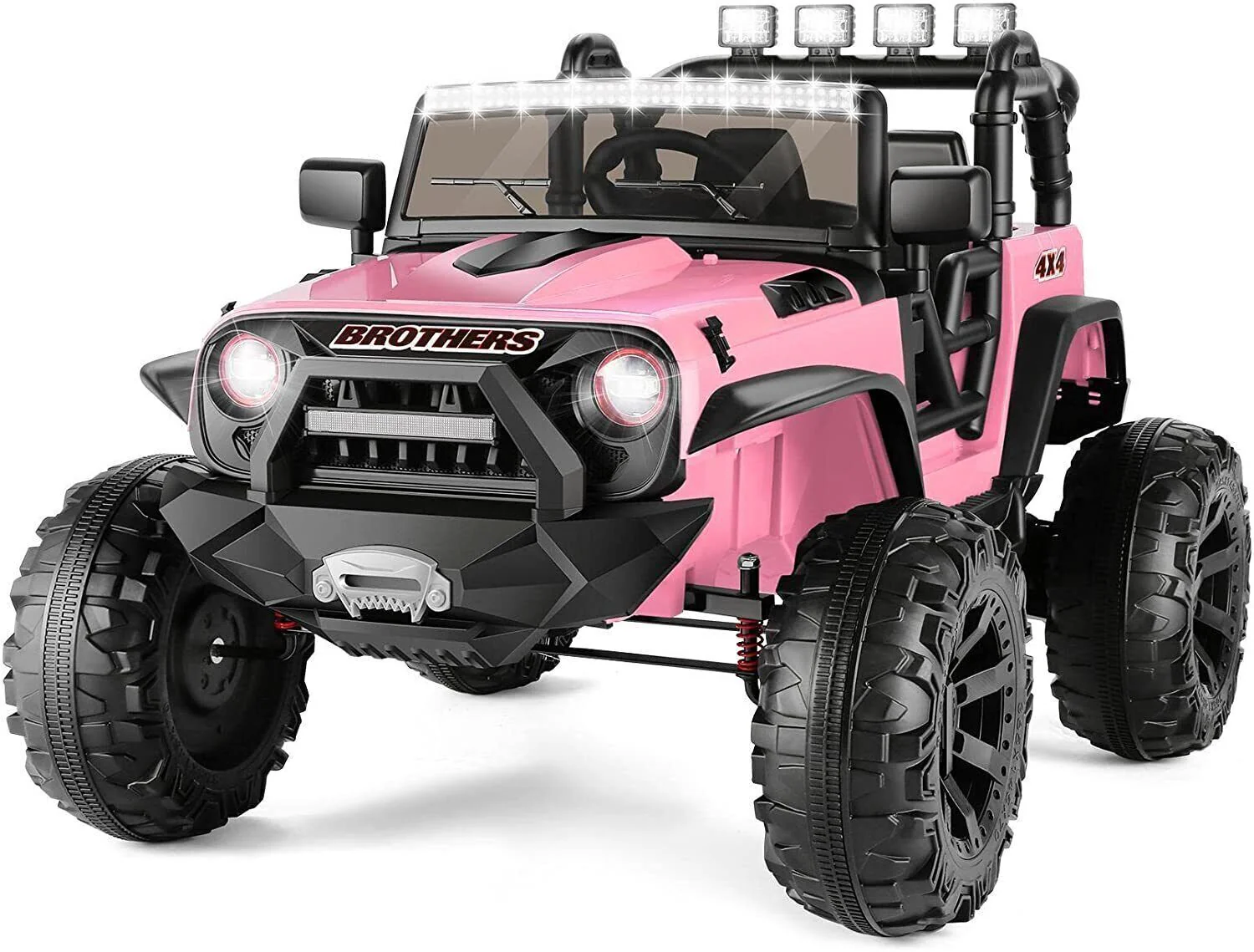 12V/24V Battery Powered Ride-On Truck with Remote Control for Kids - Image 26