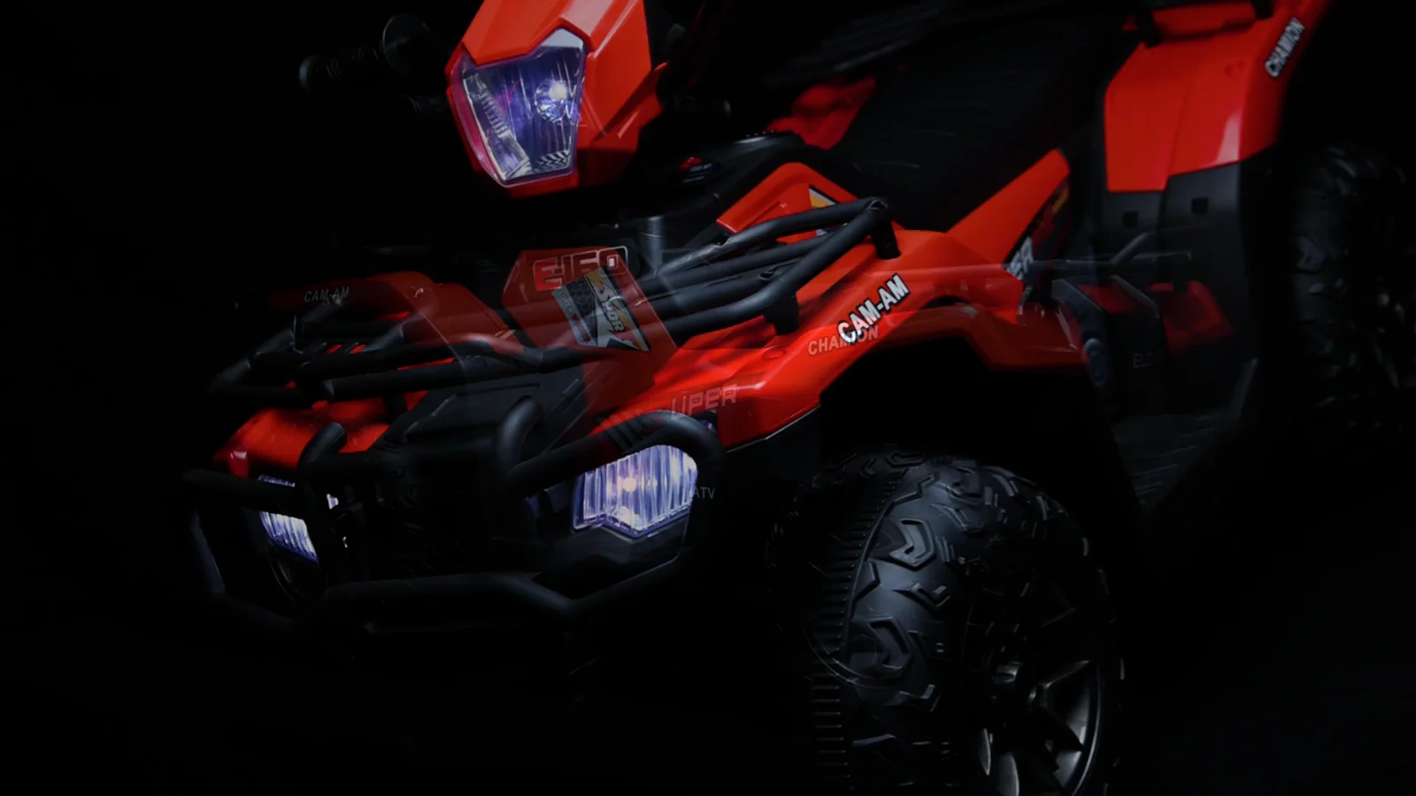 12V/24V Electric Jeep Truck ATV Ride-On Toy with Parental Remote Control for Kids - Image 3