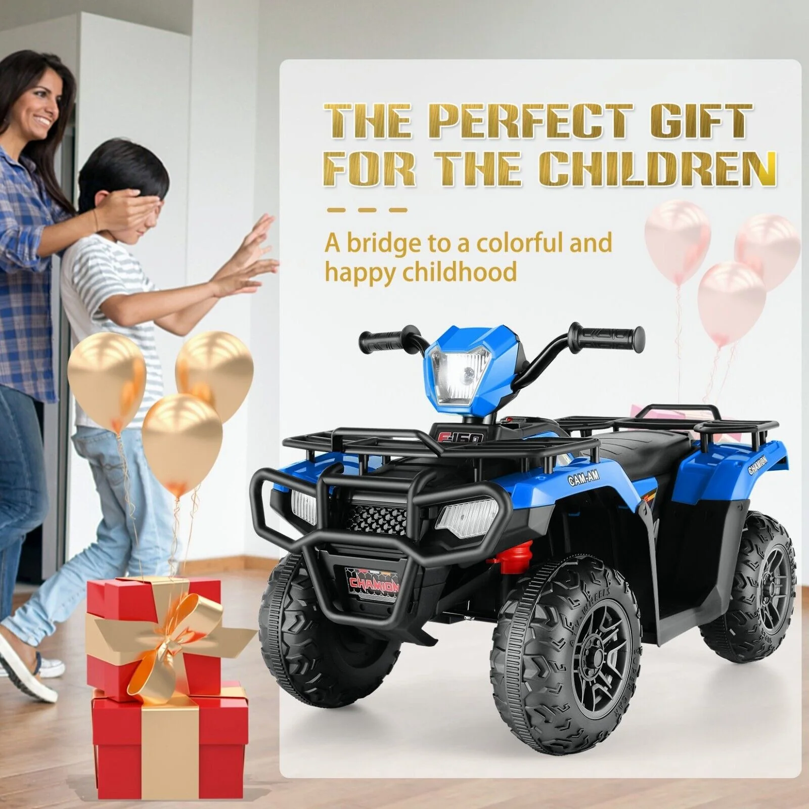 12V/24V Electric Jeep Truck ATV Ride-On Toy with Parental Remote Control for Kids - Image 68